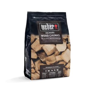 Trozos de Madera Nogal Americano 1,5 Kg - Weber