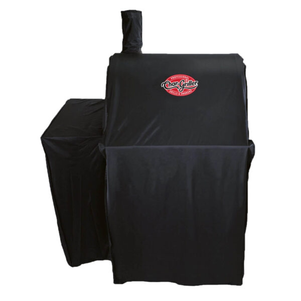 Funda de protección para barbacoa Char-Griller Wrangler, ajustada y resistente a todo clima, en color negro