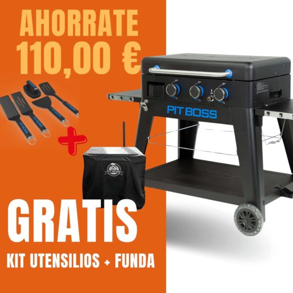 Promo Plancha, Funda, Kit de utensilios