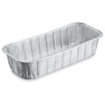 Bandeja de goteo de aluminio Weber para barbacoas, vista de cerca.