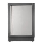 Gabinete para botellas de gas Napoleon Oasis en acero inoxidable y color gris antracita.