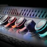 Perillas de control iluminadas NIGHT LIGHT™ de la barbacoa Napoleon Prestige Pro 665 RSIB.