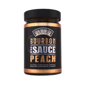 Salsa Barbacoa Bourbon & Peach 260 ml - Don Marco’s