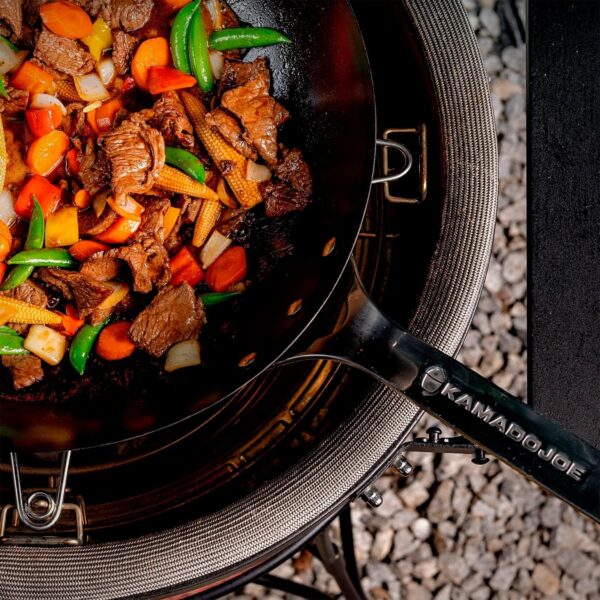 Wok de Acero al Carbono "Karbon Steel" - Kamado Joe