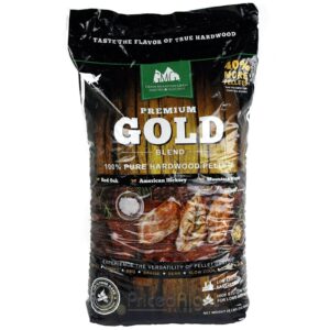 Mezcla de Pellets Premium Oro 12,7 Kg - Green Mountain Grills