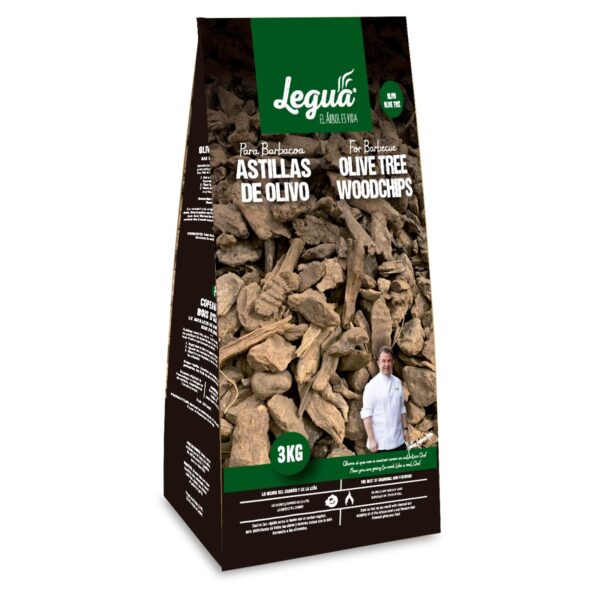 Astillas de Olivo 3 Kg - Legua