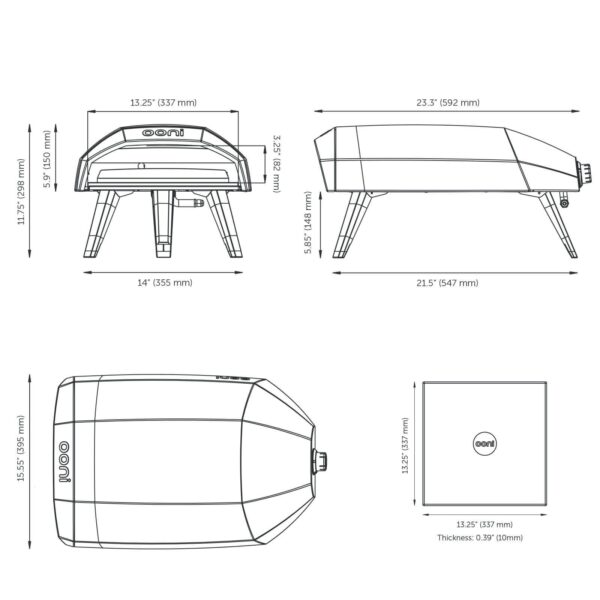 Horno para Pizzas Koda 12 - Ooni