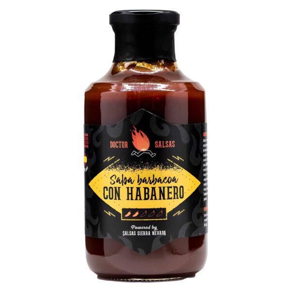 Salsa Barbacoa con Habanero 500 ml - Doctor Salsas