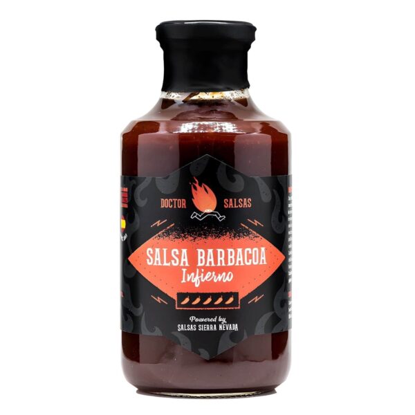 Salsa Barbacoa Infierno 500 ml - Doctor Salsas