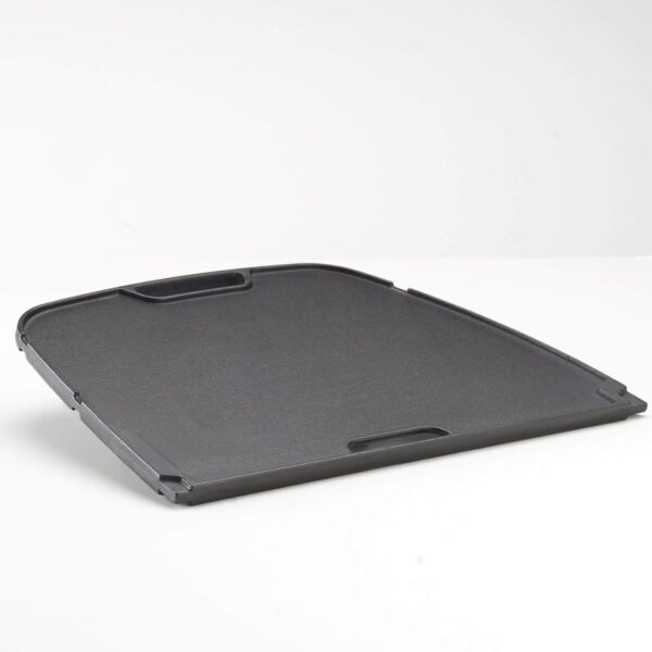 Plancha de hierro fundido para parrillas Napoleon TravelQ™ 285/PRO285, con manija.