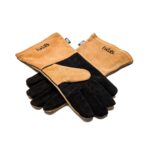 Par de Guantes de Piel Höfats sobre fondo blanco, listos para la acción.