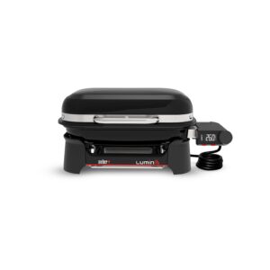 Barbacoa Eléctrica Lumin Smart Compact Negro - Weber