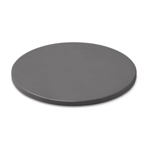 Piedra esmaltada redonda para pizza Weber de 36 cm, fabricada en cordierita, ideal para pizzas familiares, panes y postres en barbacoa o horno.