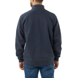 Sudadera con Cuello Vuelto y Cremallera - Carhartt - Azul Marino, S