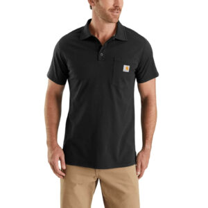 Polo con Bolsillo - Carhartt - S, Negro