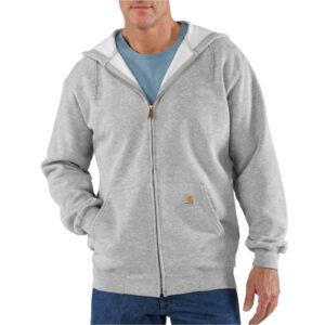 Sudadera con Cremallera y Capucha - Carhartt - S, Gris