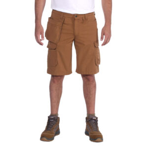 Pantalones Cortos Multibolsillos - Carhartt - 38, Marrón