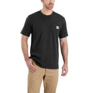 Camiseta K87 de Manga Corta con Bolsillo - Carhartt - Negro, L