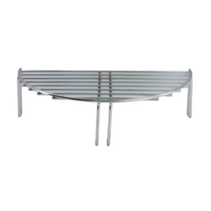 The Bastard Stainless Steel Raised Half Moon Grill for Barbecues
