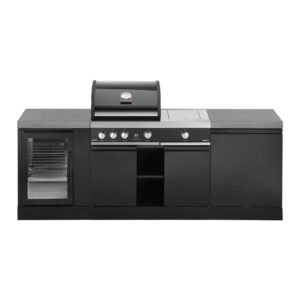 Cocina de Exterior GrandPro 230 Series - Grandhall - Premium G3 Plus, Frigorífico y Armario