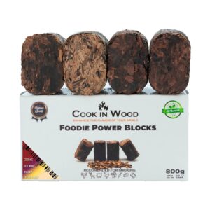 Foodie Power Block 4x200g Mixt - Wood in Cook