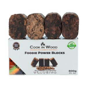 Foodie Power Block 4x200g Mixt - Wood in Cook - Arboles