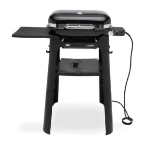 Barbacoa Eléctrica Lumin Compact Negro con Stand - Weber