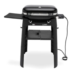 Barbacoa Eléctrica Lumin Negro con Stand - Weber