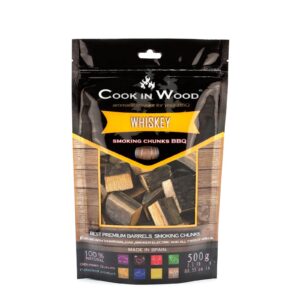 Trozos de Madera 450g - Cook in Wood - Whiskey