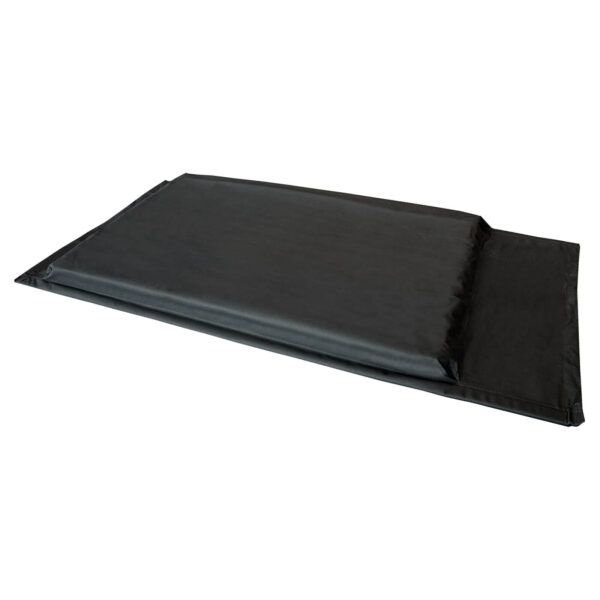 Funda ProLine para barbacoa BeefEater con tapa plana, color negro, resistente al agua y rayos UV.