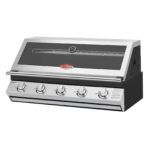 Beefeater Signature S2000 5B gas barbecue with enclosed panoramic lid and five control knobs