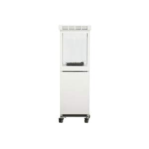Outdoor Gas Heater ASPRO White - Nora Flames