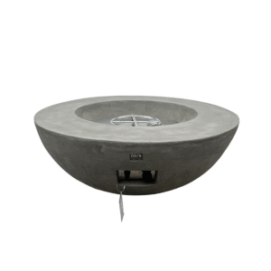 Outdoor composite table COLIMA - Nora Flames - Gris