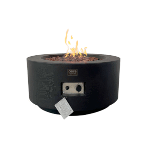 FUJI composite outdoor table - Nora Flames - Negro