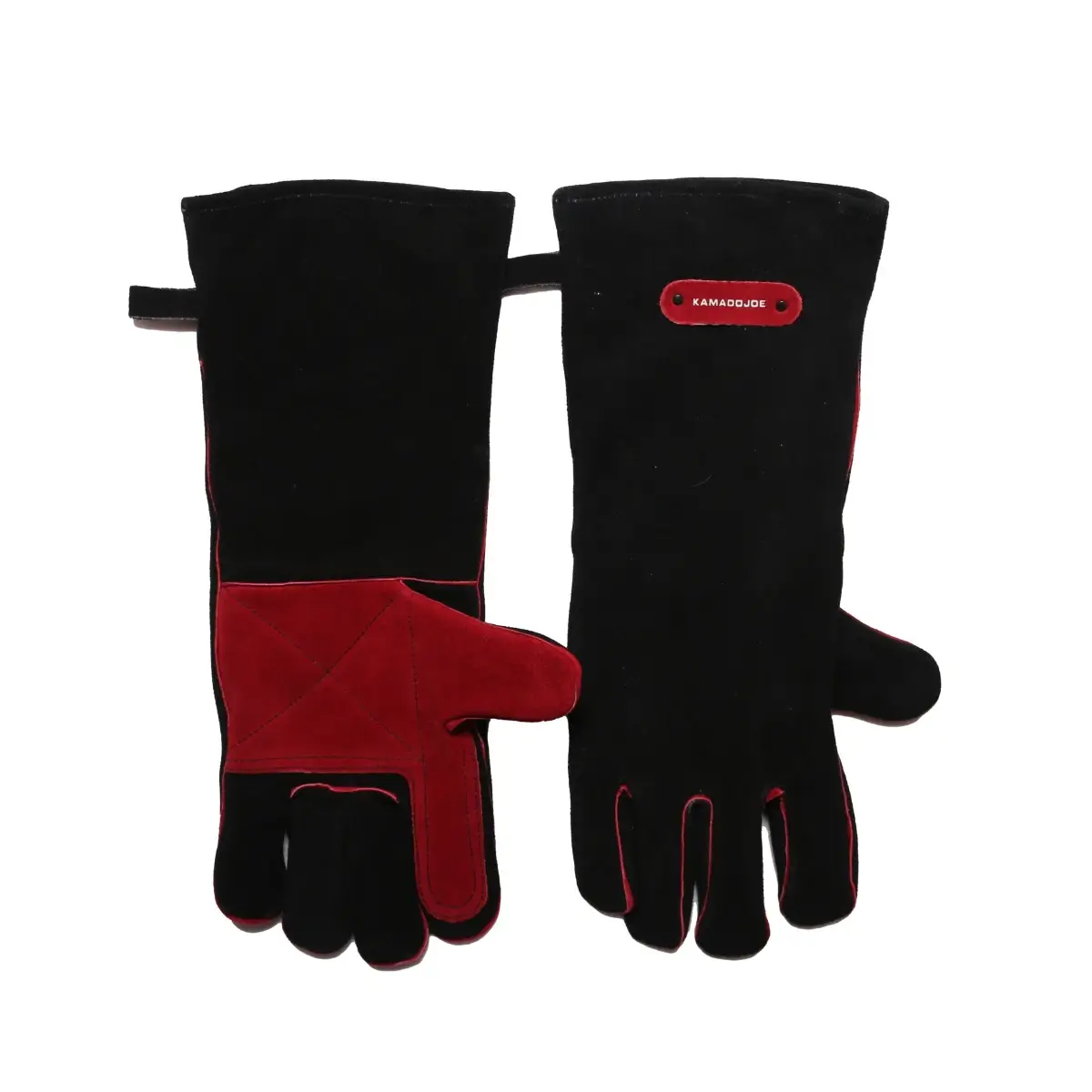 Palma y dorso de los guantes de cuero Kamado Joe