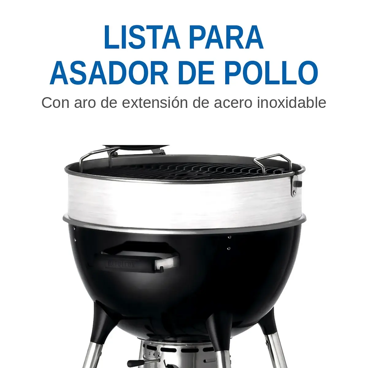 Anillo elevador con tres alturas de parrilla para la Napoleon Kettle de 57 cm