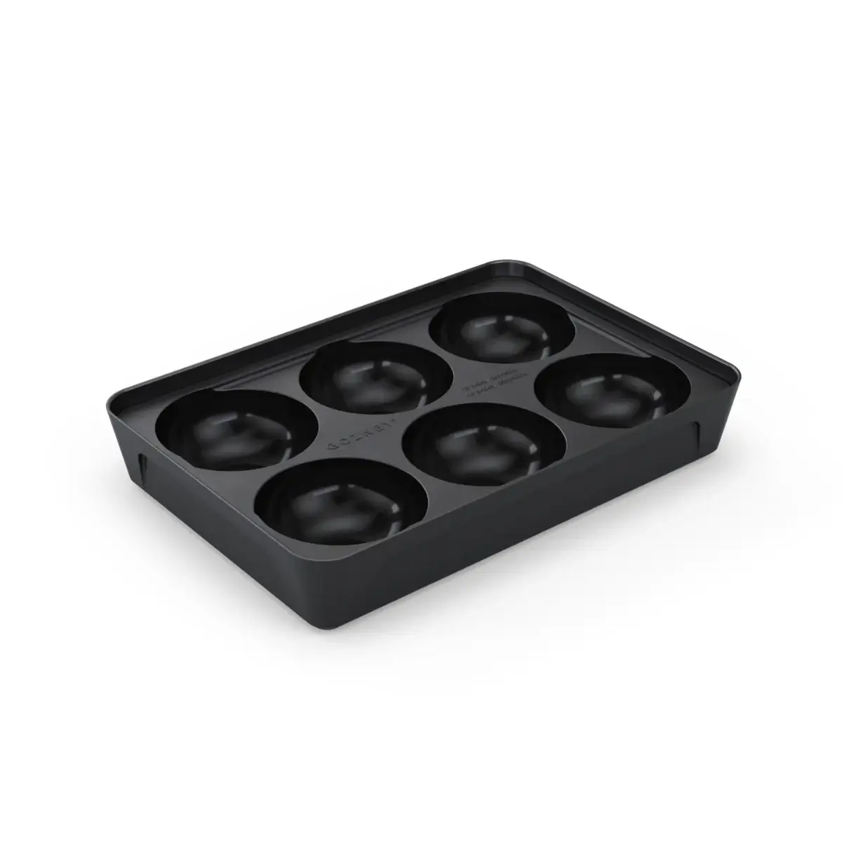 Bandeja Gozney abierta con inserto de silicona para bolas de masa de pizza