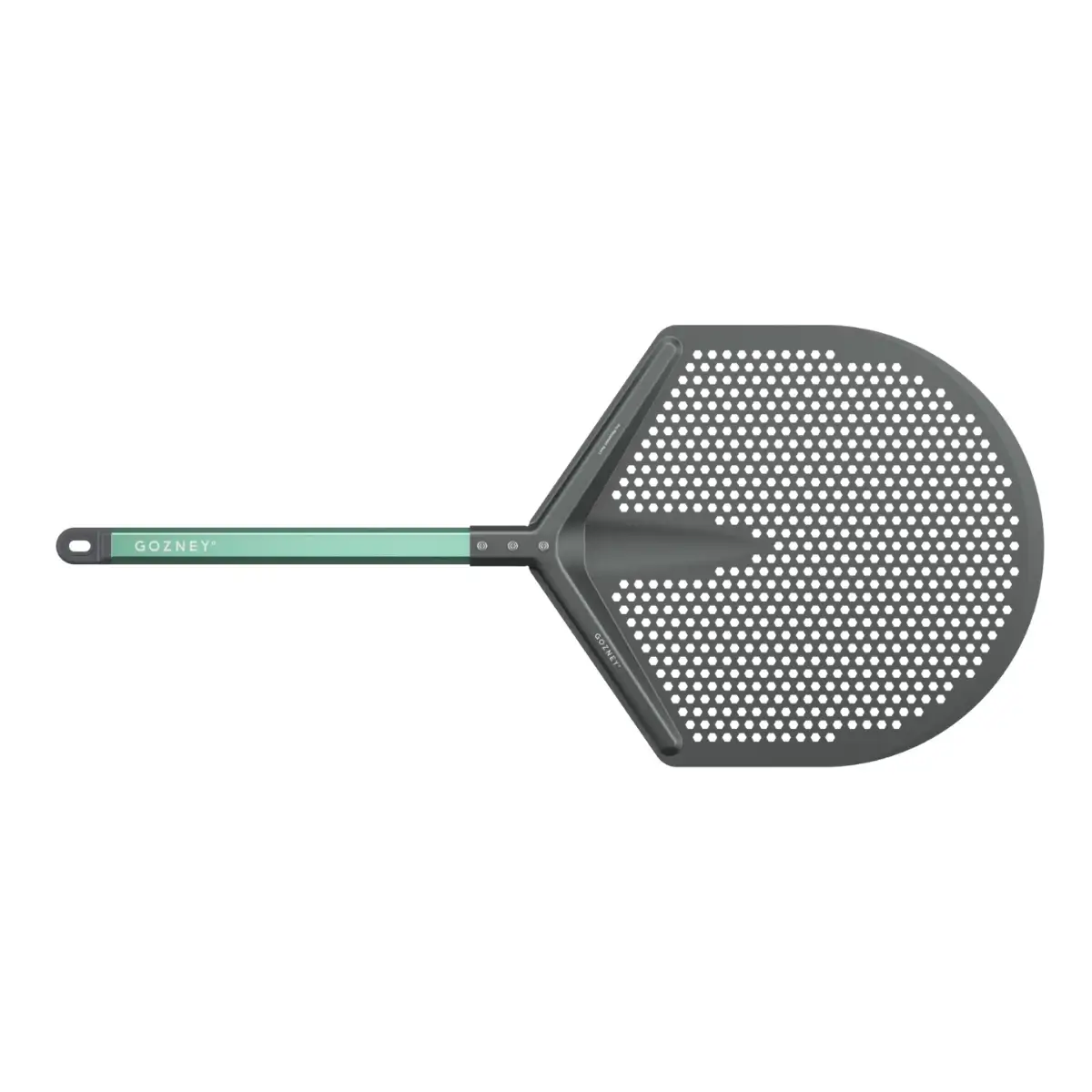 Pala hexagonal perforada Gozney Pro Placement Peel Perforación hexagonal de la pala para pizza Gozney Pro Placement Peel
