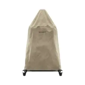Gozney Dome Gen 2 Series Stand Cover, vista completa ortogonal frontal de la funda larga para soporte.