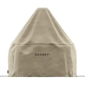 Gozney Dome XL Gen 2 Cover, vista ortogonal frontal de la funda corta xl.