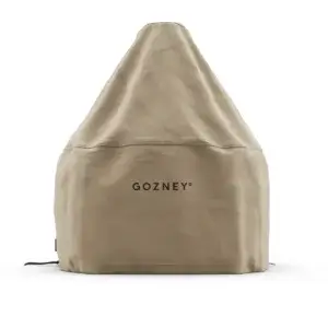 Gozney Dome Gen 2 Cover, vista frontal de la funda corta standard.
