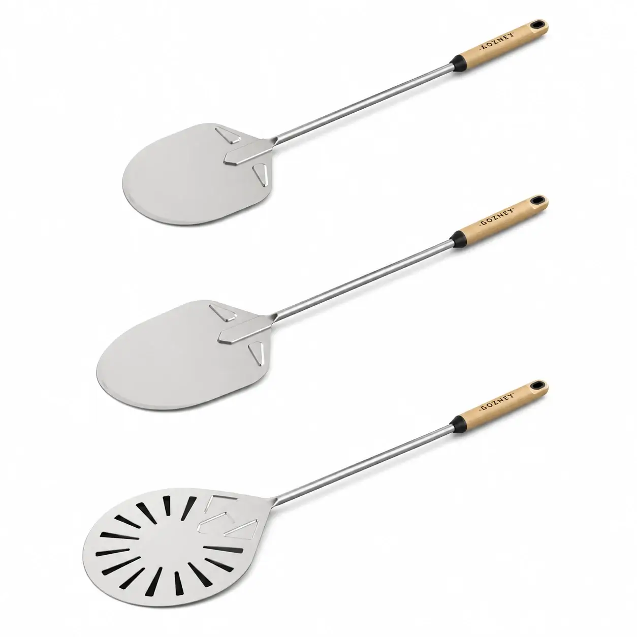Palas para girar pizzas Gozney Venture Utility y Balance