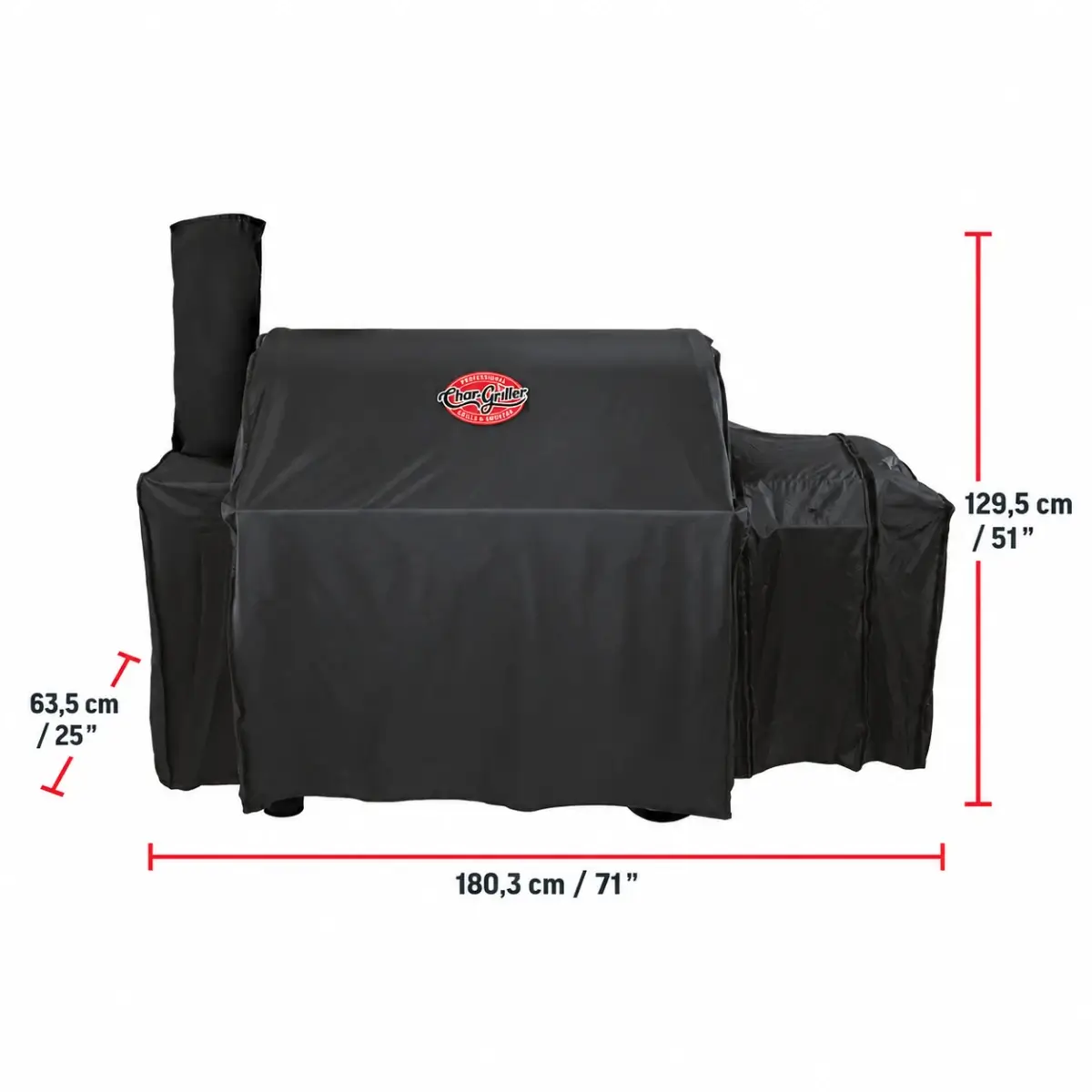 Medidas de la funda Char-Griller Grand Champ