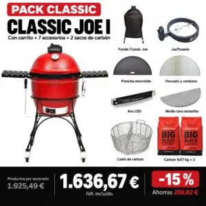 Pack Black Friday Classic Joe I - Kamado Joe