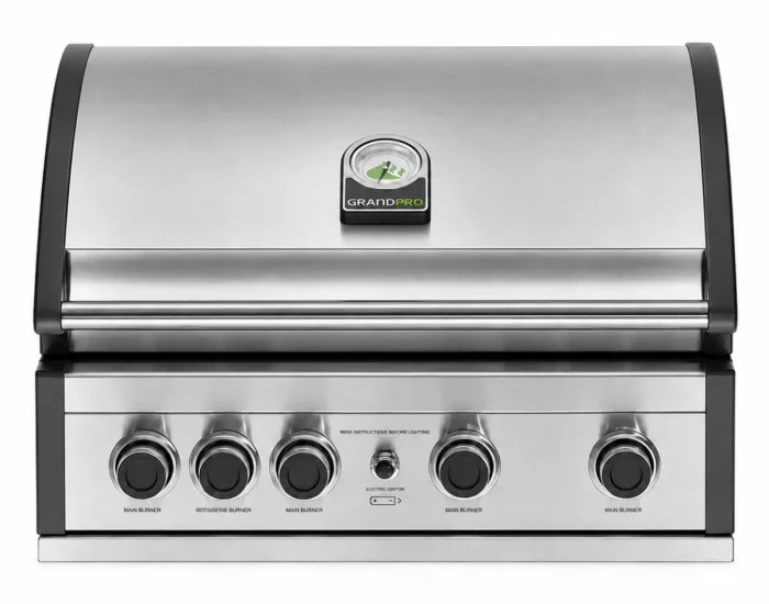 K04000383A_Grandpro_Pro_Elite_Front_View_Built-in_Barbecue_with_Closed_Lid_Barbecue_World